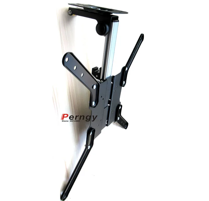 D-MOUNT CB-2 17-3" складной 17-42" светодиодный ЖК-экран Потолочный держатель для монитора ТВ автомобильный держатель Вешалка настенная стойка крепление для шкафа
