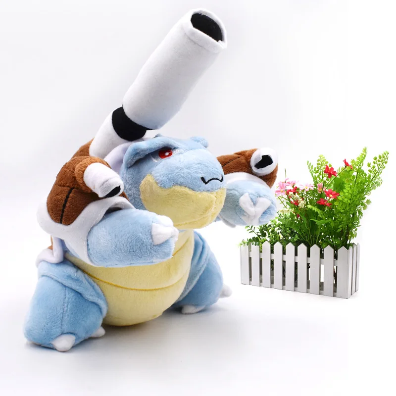 Аниме детектива Пикачу Бульбазавр чармандер Чаризард белка Snorlax Mewtwo Mew Aipom плюшевые игрушки Детский подарок для детей - Цвет: 19.Blastoise