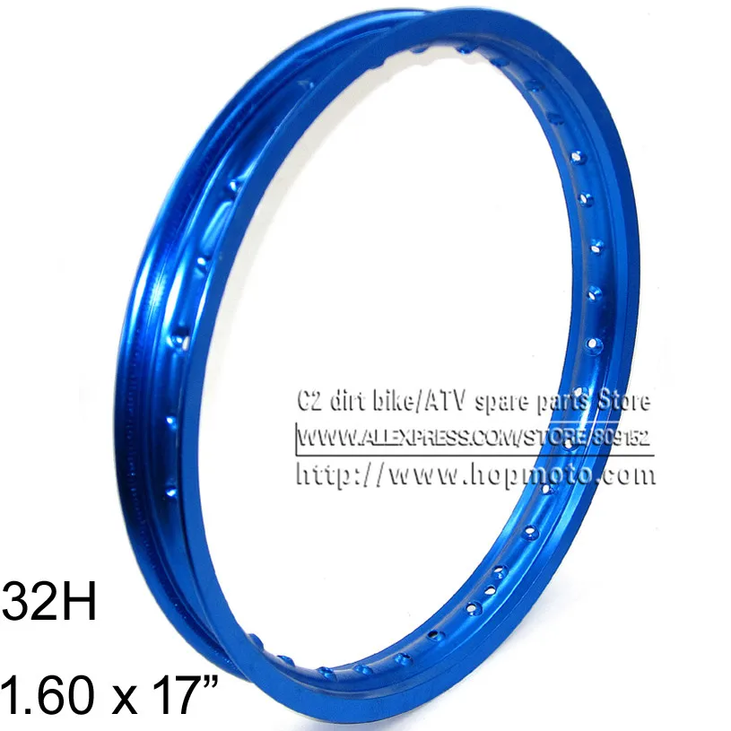 Колесо переднее из алюминиевого сплава с 32 отверстиями для спиц 1 60x17 дюймов|rim