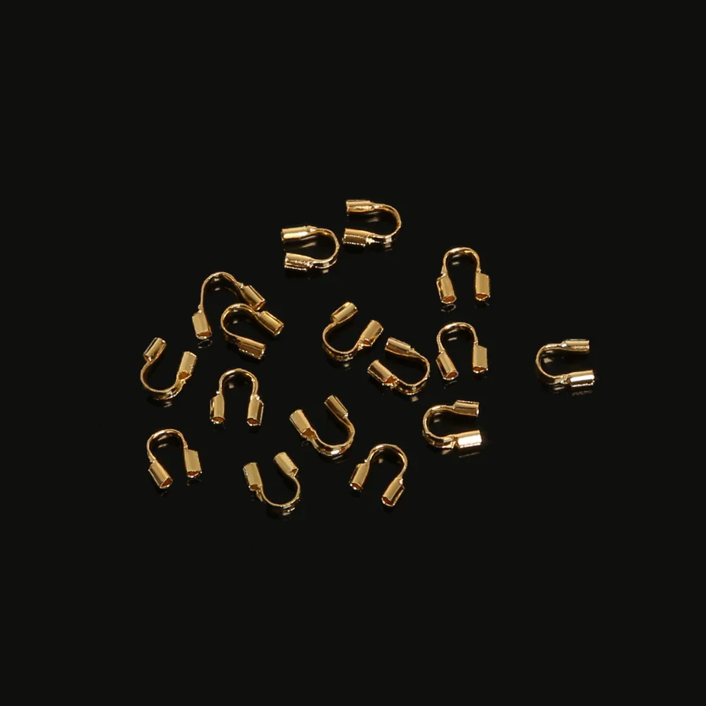 Проволочные Защитные Петли U образной формы 100 шт. 4 х4 мм|jewelry fob|jewelry findings bezelfindings