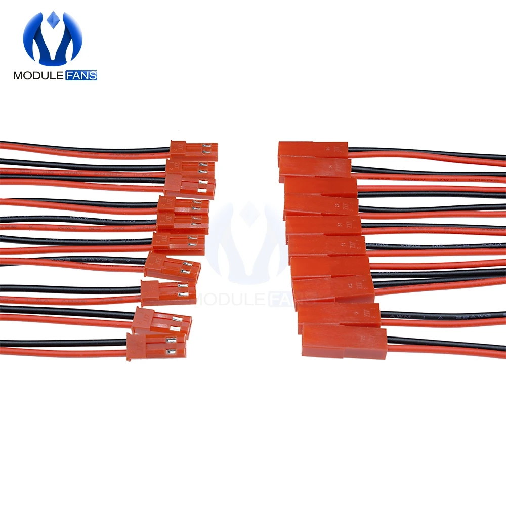 Соединительный кабель JST для радиоуправляемого дрона 10 пар 100 мм см|cable male female|cable