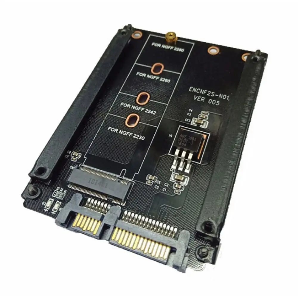 Адаптер M.2 для NGFF на SATA3 карта M KEY B Key + SSD конвертер M2 2 5 SATA 6 | Компьютеры и офис