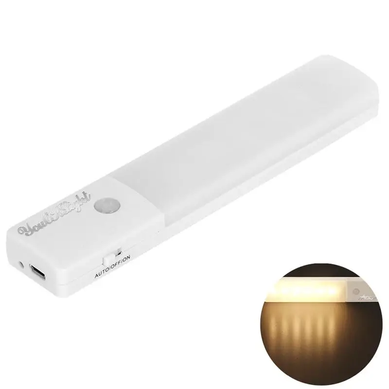 YouOKLight движения Сенсор ночник Беспроводной PIR Активированный usb заряженных