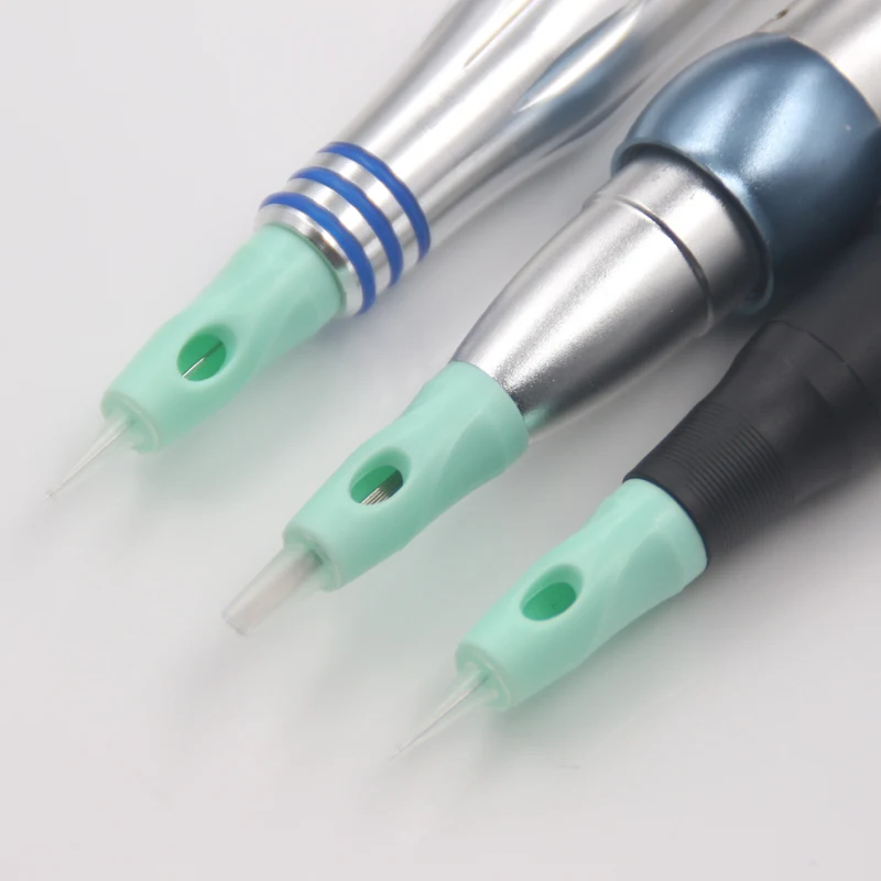 100PCS 1rl/3rl Microblading eyebrow embroidery tattoo needle micropigmentation microneedling cartridges for cosmetic machine