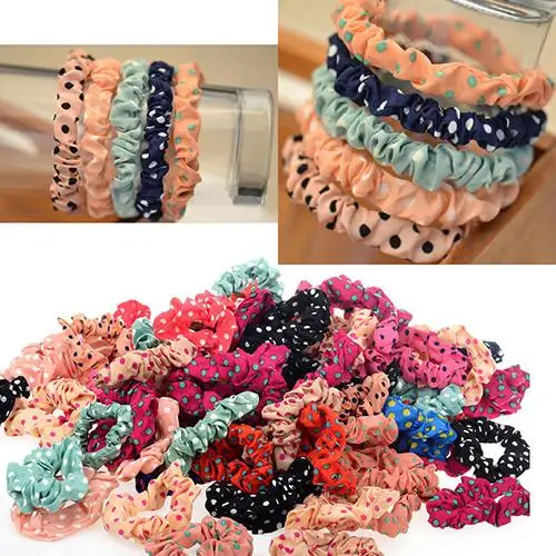 

Hot 10pcs Lots Cute Sweet Girl Elastic Hair Band Ponytail Hair Accessories Fashion Headwear 8NVZ