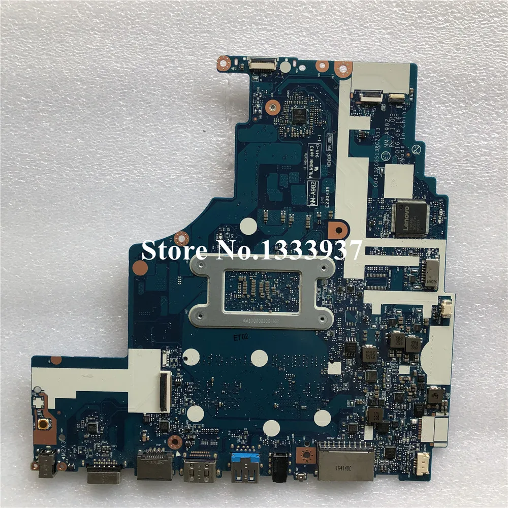 

FRU: 5B20M29203 For Lenovo 310-15ikb 510-15ikb laptop motherboard NM-A982 DDR4 RAM 4G I7-7500U CG413 CG513 Mainboard