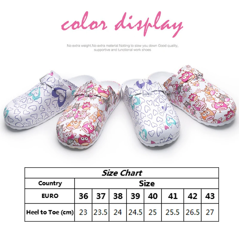 Wholesale Women's Sandals 2021 Summer Nursing Clogs Hospital Surgical Medical Anti-slip Slippers Workwear Lab chaussure femme