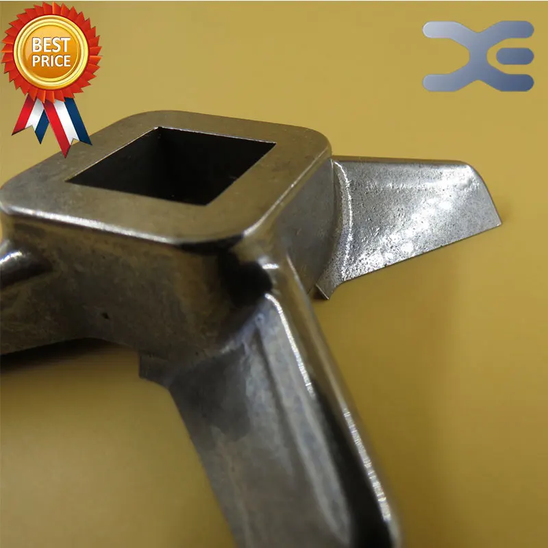 Части кухонного прибора 22 типа угловой нож Мясорубка из нержавеющей стали Детали