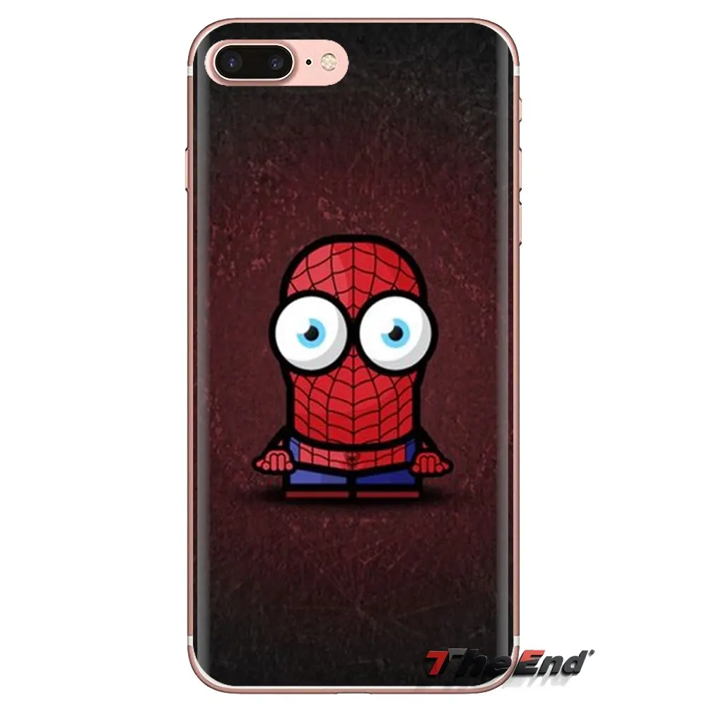 For Sony Xperia Z Z1 Z2 Z3 Z5 compact M2 M4 M5 C4 E3 T3 XA Huawei Mate 7 8 Y3II Super hero comics Transparent Soft Cases Covers |