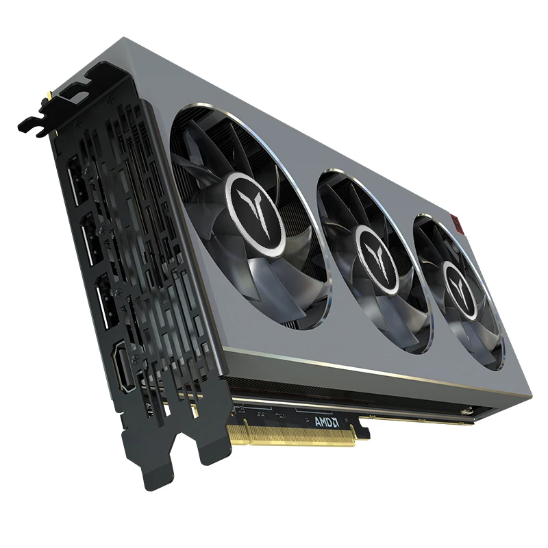 Yeston Radeon VII 16G/4096bit/7nm PCI Express x16 3 0 видеокарта для игр HDMI + * DP рабочего