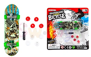 Высокое качество милые вечерние детские мини палец игрушка для скейтборда