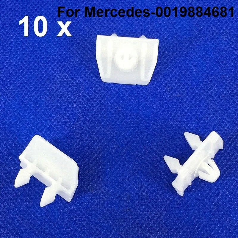 10x клипсы для молдинга дверей Mercedes Benz W124 W201 0019884681|Клипсы и зажимы авто| |