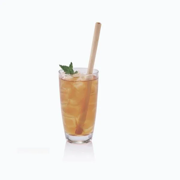 Новая Органическая Бамбуковая трубочка для питья вечеринки дня рождения свадьбы