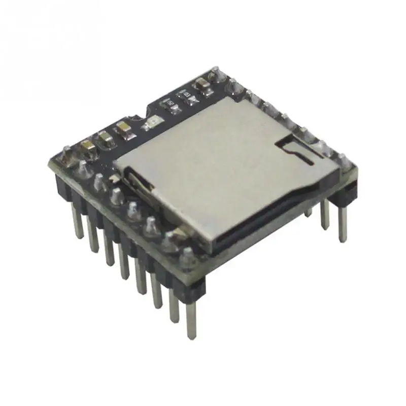 TF карта U диск мини MP3 плеер декодер доска Аудио голосовой модуль FM для Arduino DF Play Min Board