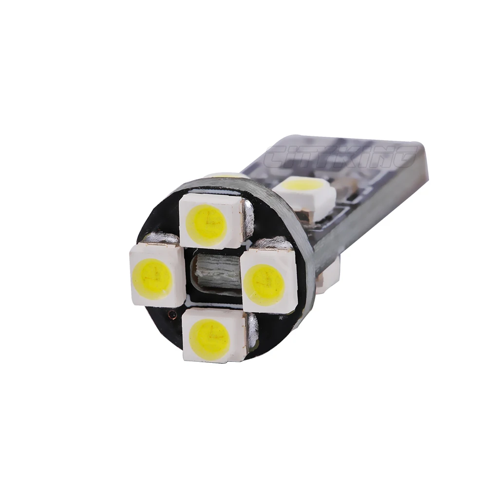 20 шт./лот canbus T10 led 8SMD 1210 LED Canbus No OBC Error 194 168 W5W 8 интерьерная Лампа Белая|interior lamps|led