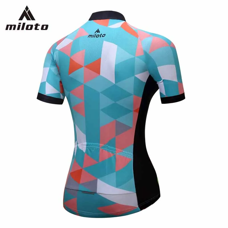 Miloto Vélo 2017 Для женщин Велосипедная форма комплект Женская одежда дышащая гелевая