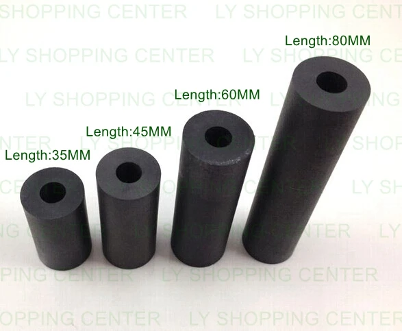 Высокое качество карбида бора пескоструйная Насадка (L) 60 мм X (D) 20 (H) 8 10 шт.