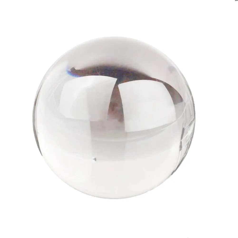 

HOT 60mm Clear Acrylic Ball Transparent contact Manipulation Juggling ball Gifts