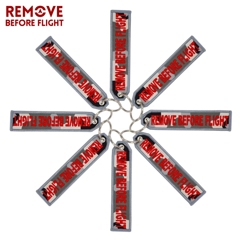 10 шт. брелок для ключей от автомобиля снять перед полетом|Кольца ключей| |