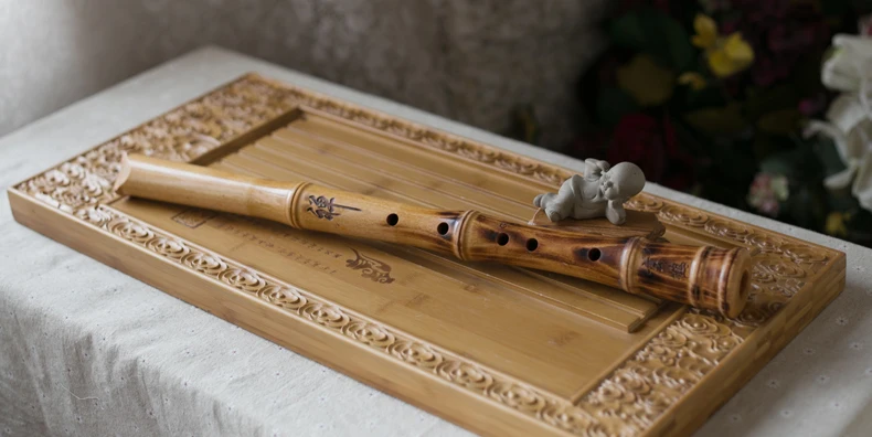 Деревянный Тан сякухати японская флейта наружный разрез Южной Сяо музыкальных