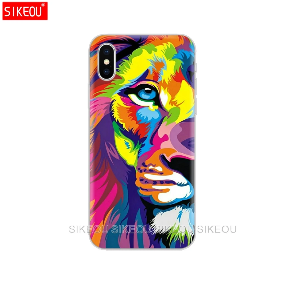 Силиконовый чехол для телефона Samsung Galaxy A6 A8 2018 A3 A310 A5 A510 A7 2016 2017 король зверей лев |