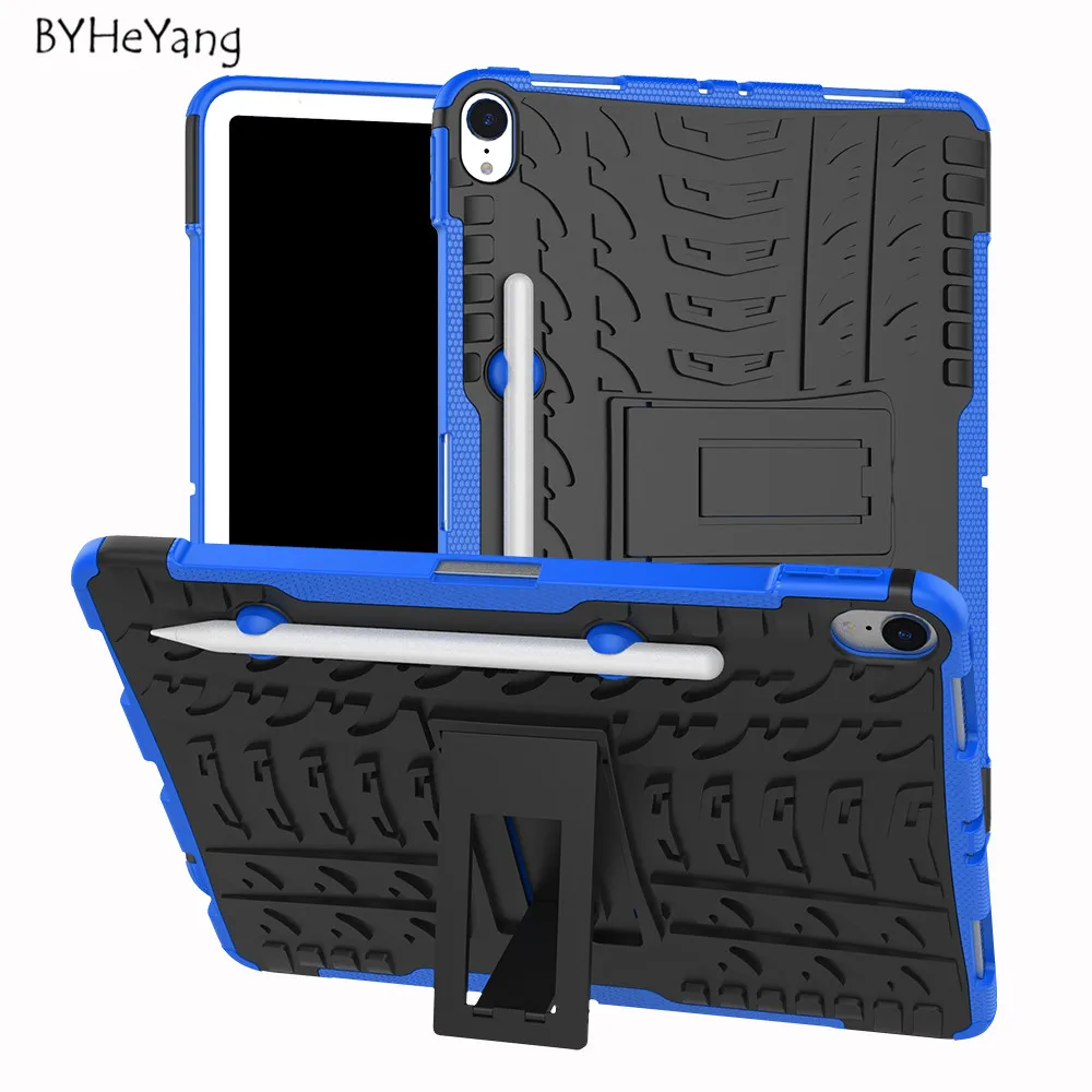 For iPad Pro 11 2018 Case for Pro11 Cover TPU+PC Silicone Kickstand Armor Stand Table Funda | Компьютеры и офис