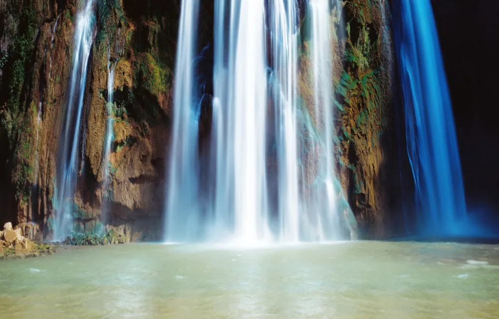 3d curtains Home bedroom decoration Curtains for Drapes Cortinas waterfall landscape exterior house decor | Дом и сад
