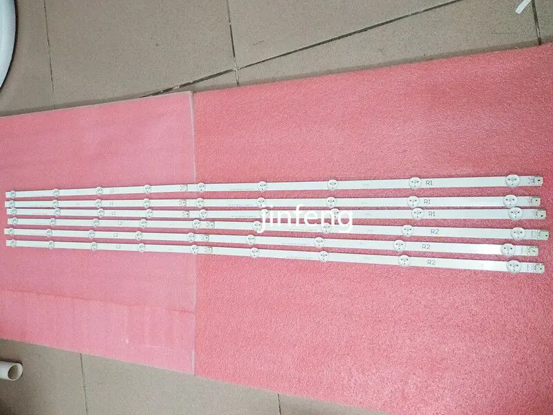 (New Kit) 12pcs/set R1 L1 R2 L2 47&quotLED backlight bar Replacement for LG 47LN519C 6916L-1174A 6916L-1175A 6916L-1176A 6916L-1177A |