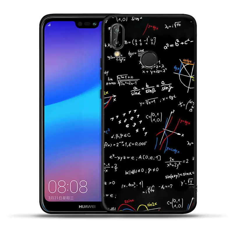 H1149 Чехол для телефона с узором для huawei mate 20 10 P30 P20 P10 P9 P8 Lite Pro P Smart Черный силиконовый чехол s Coque Fundas - Цвет: H1149