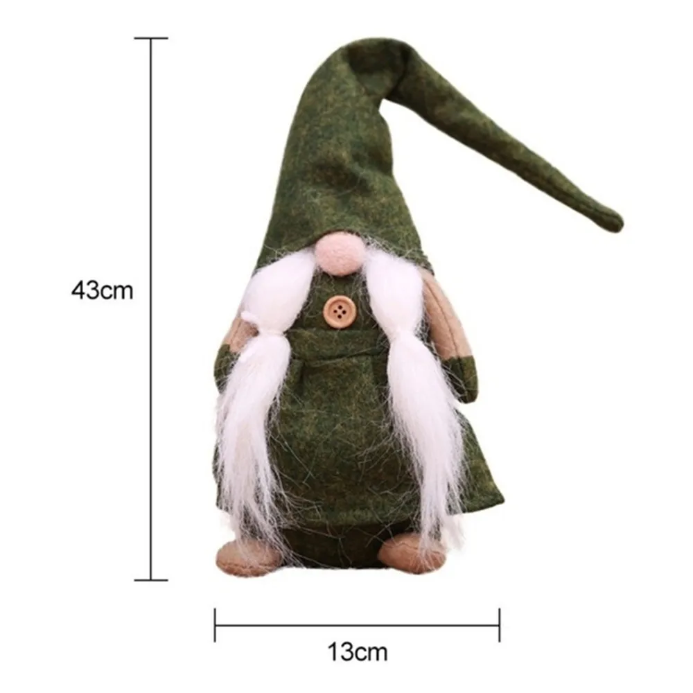 17 дюймов ручной работы декоративные гном шведский Tomte фигурки праздничные