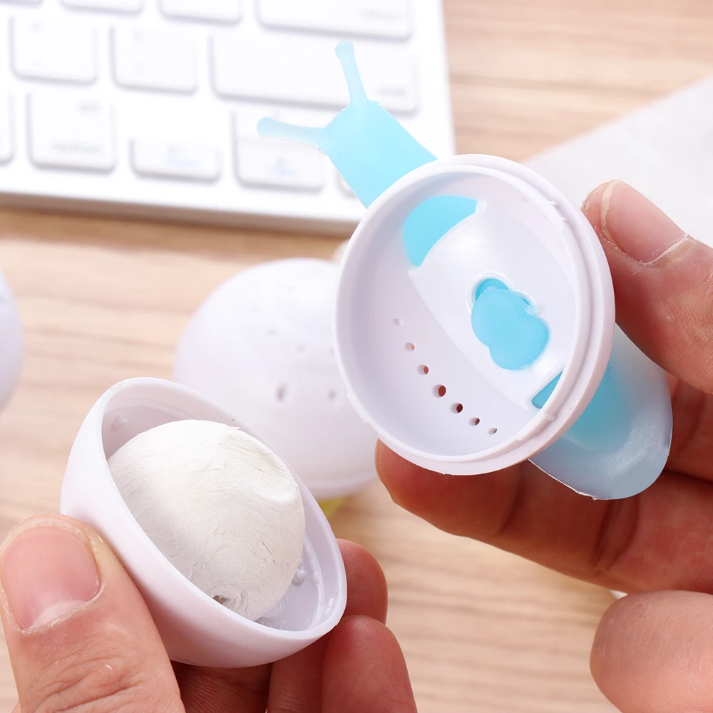 1 шт. освежитель воздуха для автомобиля парфюм Твердый в форме улитки на присоске