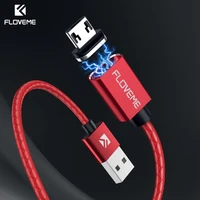 floveme magnetic micro usb cable for samsung s6 s7 edge phone cable 3a fast charging charger magnet microusb mobile phone cables