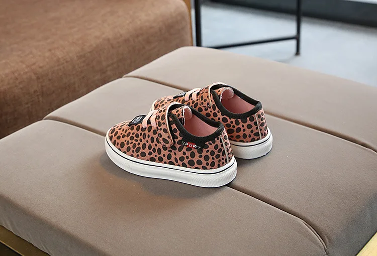Kids Sport Shoes Chaussure Enfant Girls Boys Shoes New Autumn Spring Leopard Kids Sneakers Breathable Flat Children Sneaker