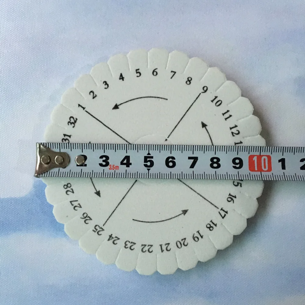 10 см круглый браслет для вязания Kumihimo диск лоток плетеная нить вязальный