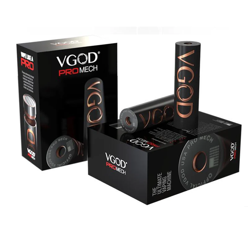 Оригинальный Vgod Pro Mech мод механический для испарителя электронная сигарета Vape