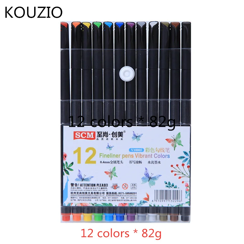 12 шт./компл. цветных гелевых ручек милые kırtasiye jel kalem papelaria lapices tinta акварель kawaii tinta пластиковые гирлянда канцелярских принадлежностей - Цвет: 12