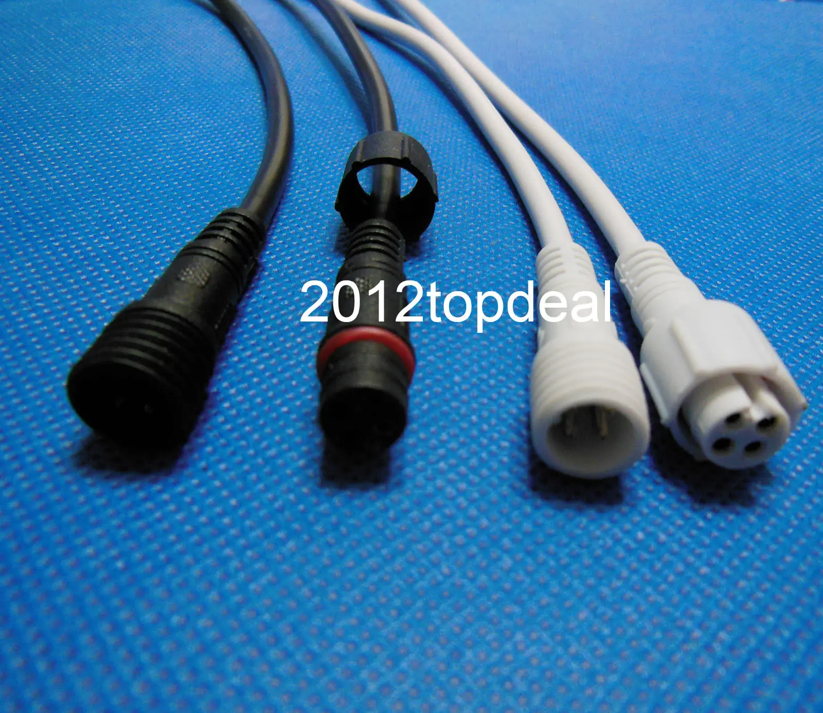 5 пар водонепроницаемые светодиодные ленты IP66 2 контакта 3 4 контакта|cable male|cable male