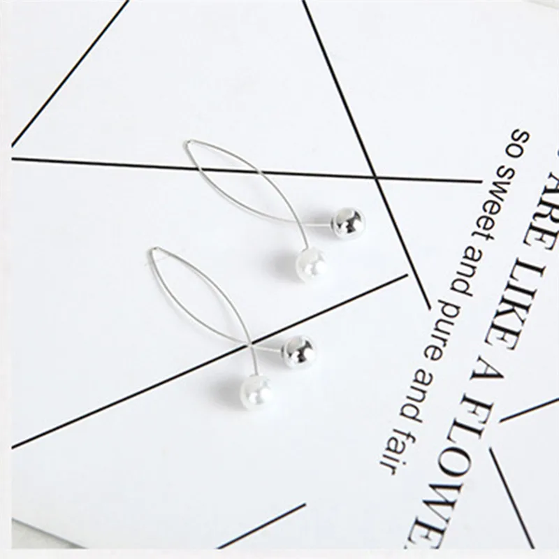 Женские жемчужные сережки-подвески CANNER сережки золотого и серебряного цвета