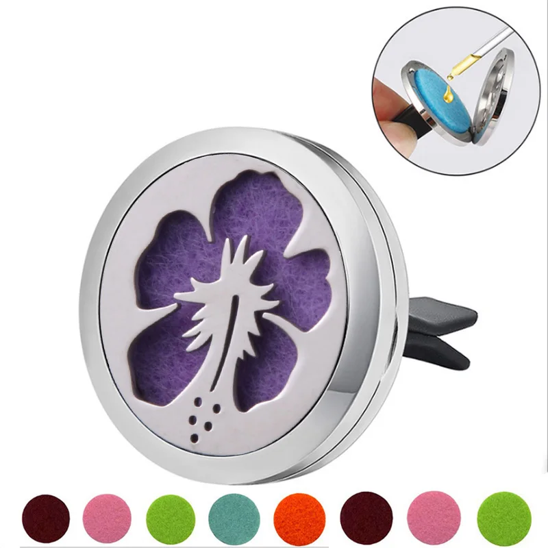 Автомобильный освежитель воздуха из нержавеющей стали геометрической формы