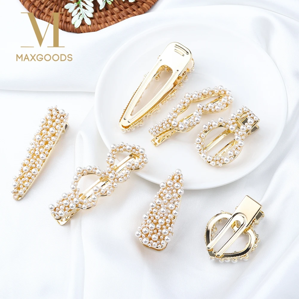 Женская заколка для волос с жемчугом 1 шт.|Украшения волос| |