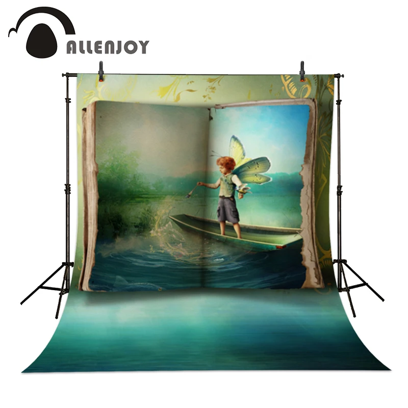 Allenjoy фон для съемок книга эльф река фея дети мультфильм фотостудии Фотография