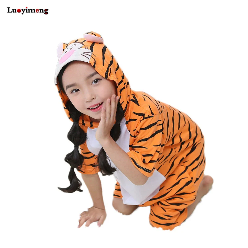 Новый pijama de лето Рубашка с короткими рукавами пижамы мультфильм хлопок Onepiece Kawaii