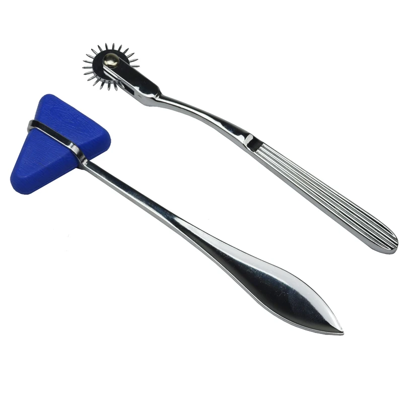 2 шт./кор. упаковки неврологических рефлекс молоток Wartenberg Pin колеса Deluxe для