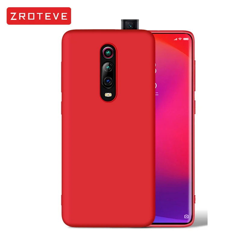 ZROTEVE Cover For Xiaomi Redmi K20 Pro Case Slim TPU Liquid Silicone Back Xiomi |