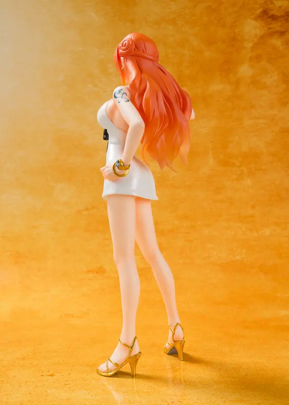 100% оригинал BANDAI Tamashii natis Figuarts ZERO полностью фигура Nami цельная пленка GOLD Ver. от &quotONE