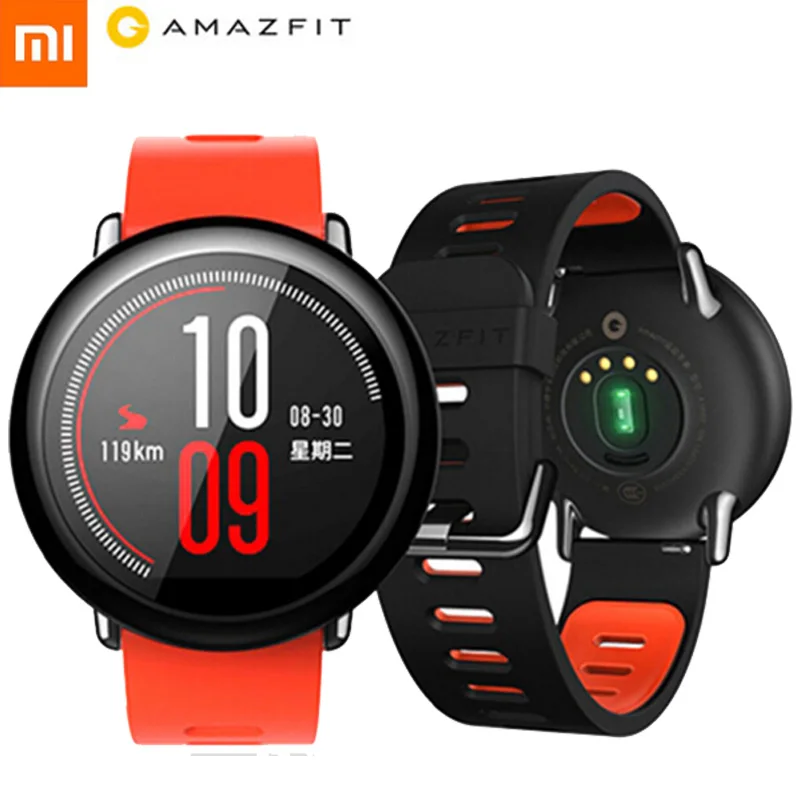 Английская версия! оригинальные Xiaomi Huami часы AMAZFIT Pace спортивные умные часы с циркониевым керамическим монитором сердечного ритма