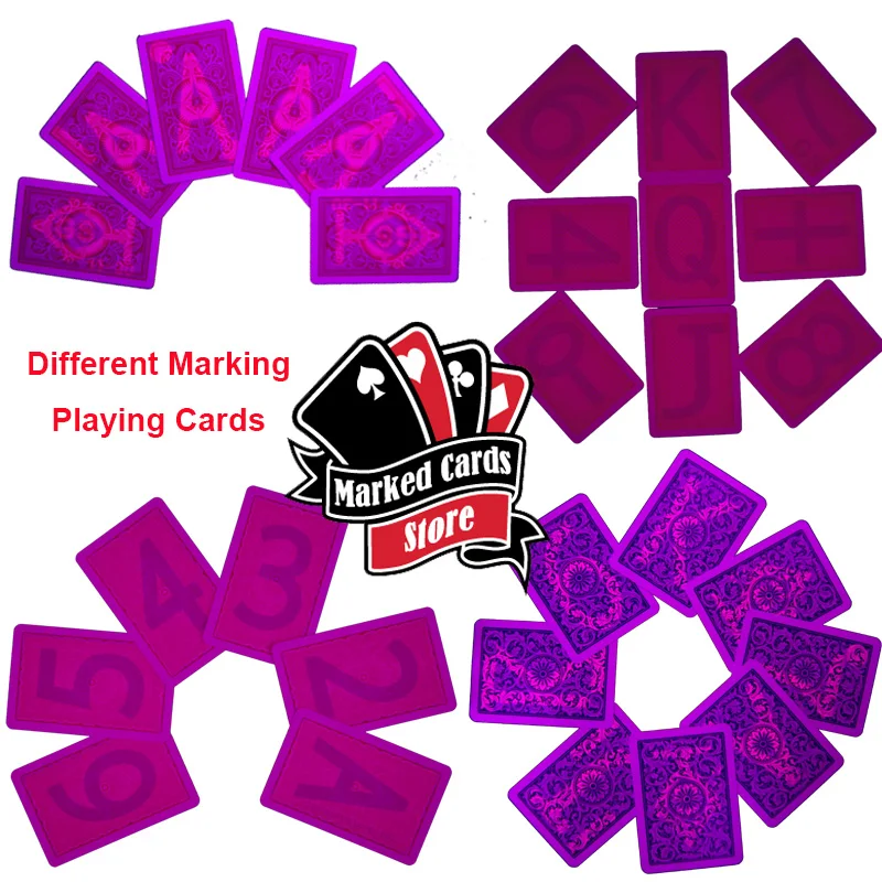 Образцы различных невидимых карт для солнцезащитных очков контактных линз или