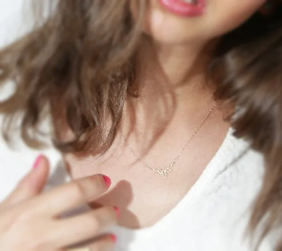 Высокое качество себе ожерелье 2015 модные Просто золотое сиамские длинные