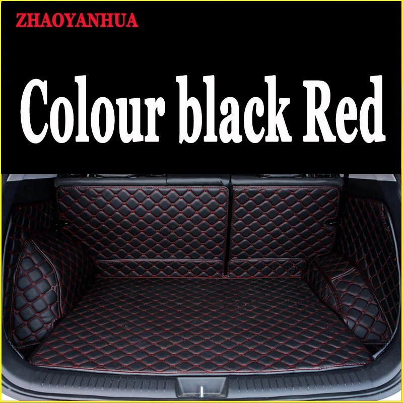 

ZHAOYANHUA Car trunk mats for Buick Enclave Encore Envision LaCrosse Regal Excelle GT 5D car-styling carpet floor liner