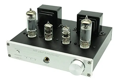 FX-Audio TUBE-P1 HIFI MCU односторонний классический Настольный усилитель мощности усилитель для наушников RCA/PHONO вход